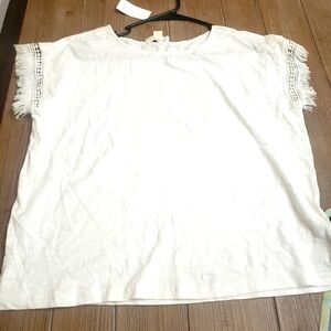 White Shirt from The Loft